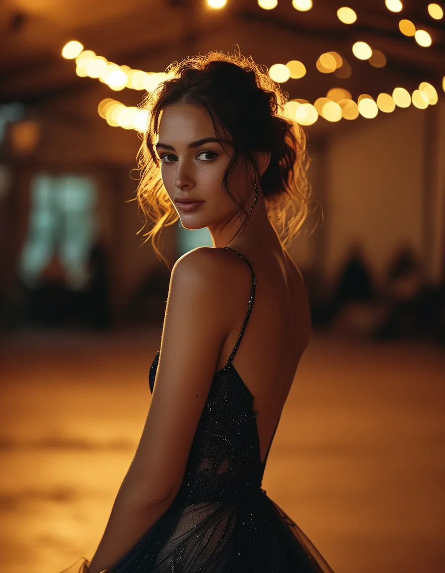 Why the Exact Same Evening Dress Can Look Completely Different Once It's Under the Venue's Actual Lighting
